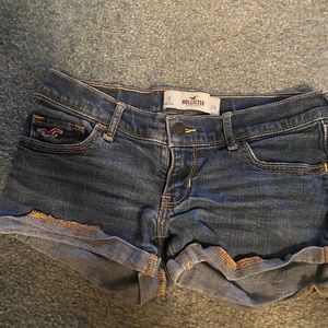 Hollister denim shorts